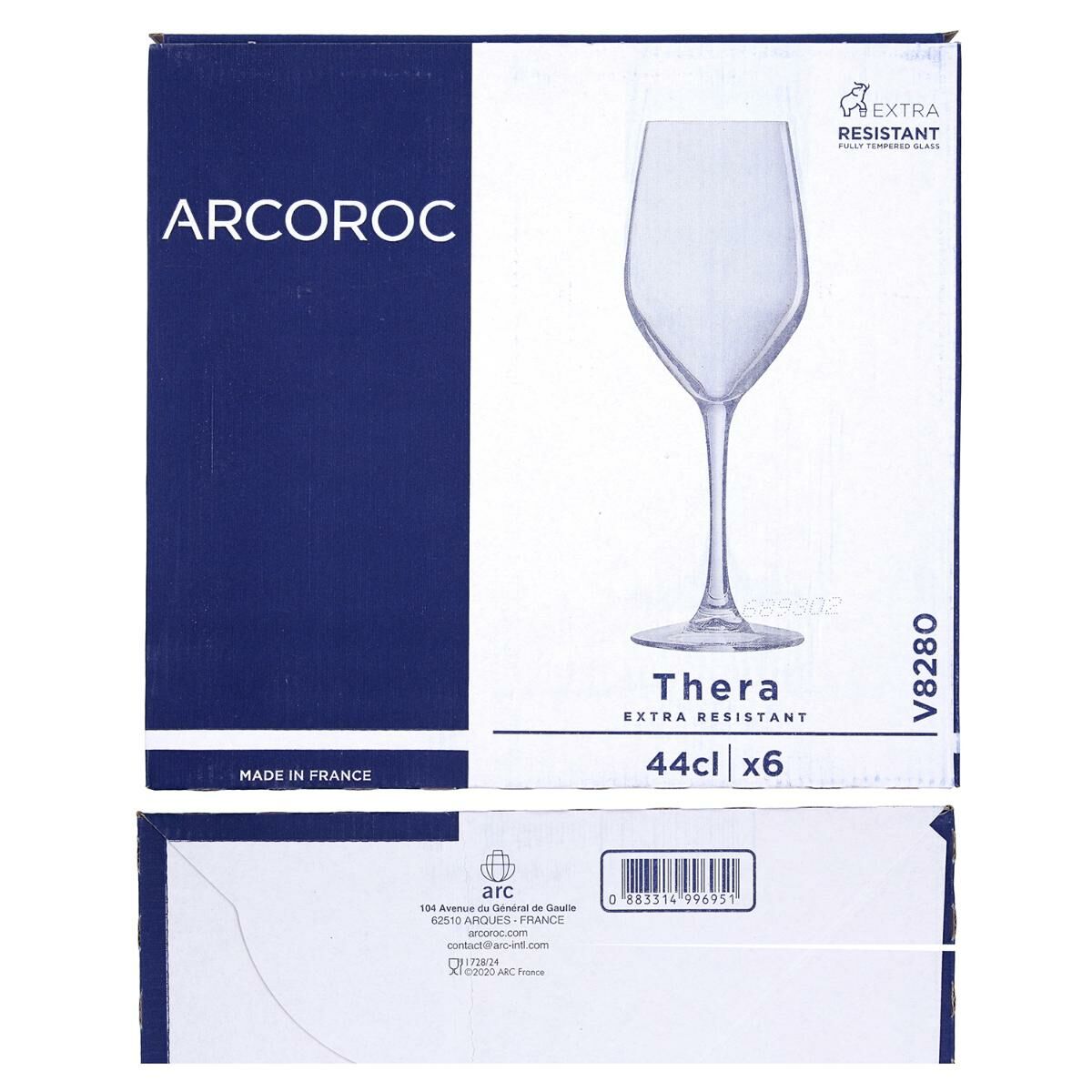 Set di calici da vino Arcoroc 7510035 Trasparente Vetro 350 ml 6 Pezzi - Immagine 4