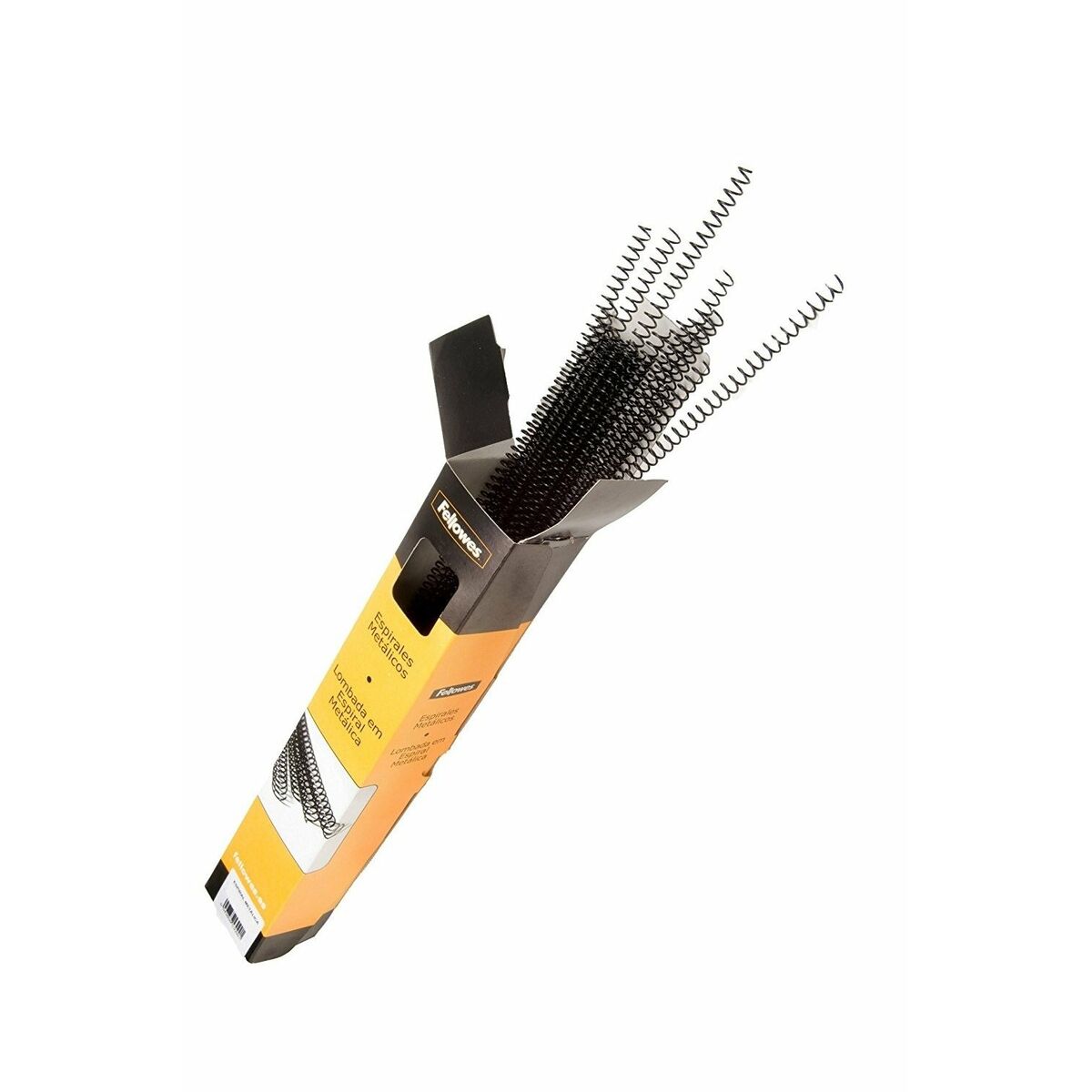 Spirali per Rilegatura Fellowes 25 Unità Nero Metallo Ø 38 mm