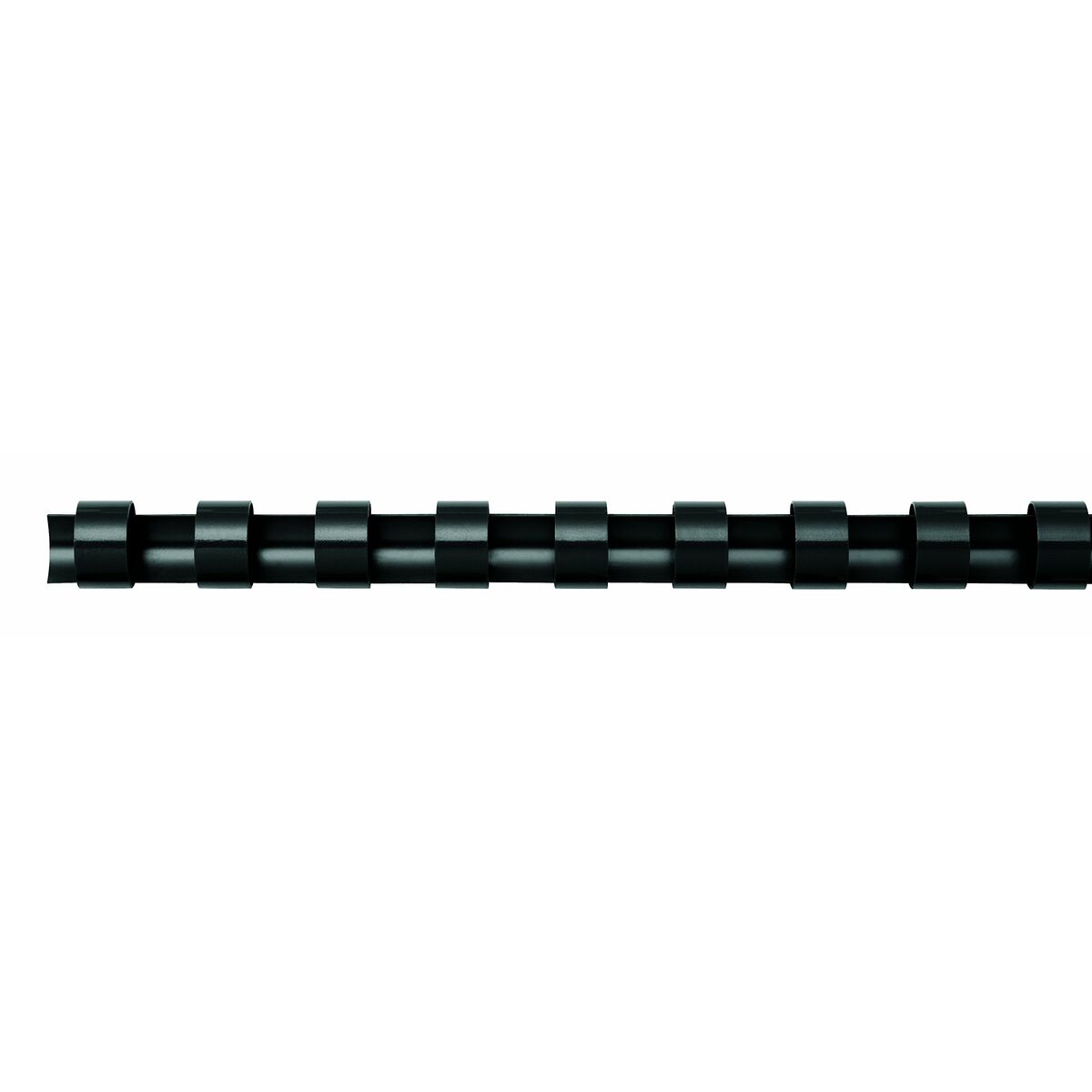 Spirali Fellowes 50 Pezzi Rilegatura Nero PVC (Ø 38 mm) (4 Unità) - Immagine 2