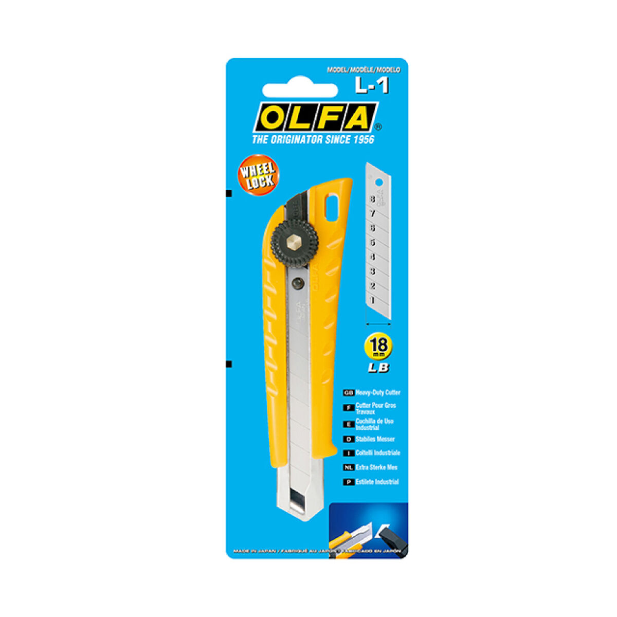 Taglierino Olfa Giallo Giallo/Nero - Immagine 4