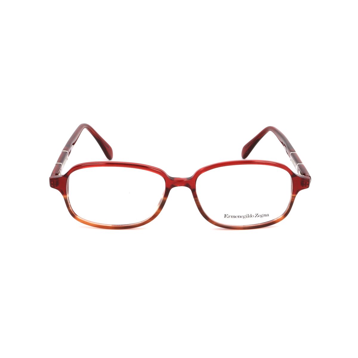 Montatura per Occhiali Unisex Ermenegildo Zegna VZ3501-06DR Rosso Ø 52 mm