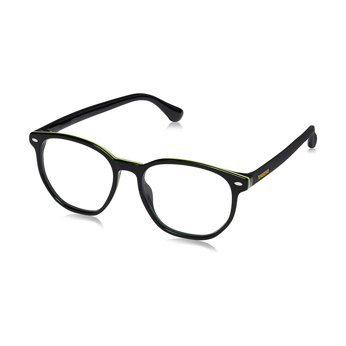 Montatura per Occhiali Uomo Havaianas UBATUBA-CS-807-UZ Nero Rosso Ø 51 mm