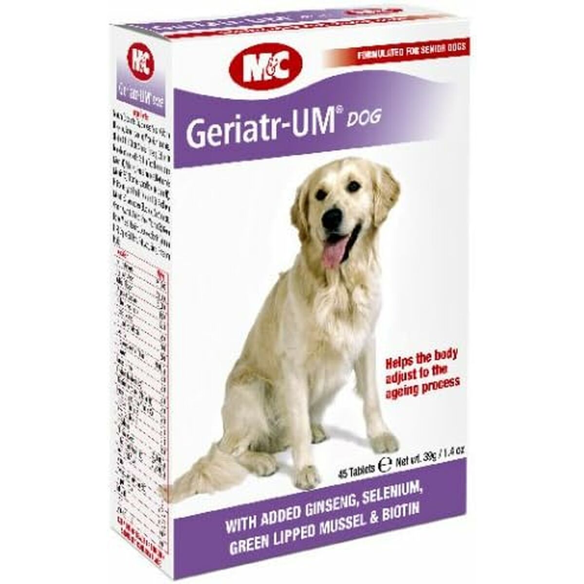 Farmaco per cani Mark & Chappell Senior Care 45 Unità