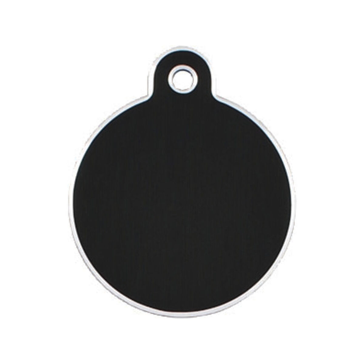 Targhetta per collana Imarc Circle Nero