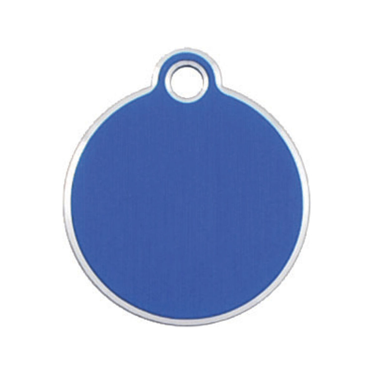 Targhetta per collana Imarc Circle Azzurro - Immagine 1