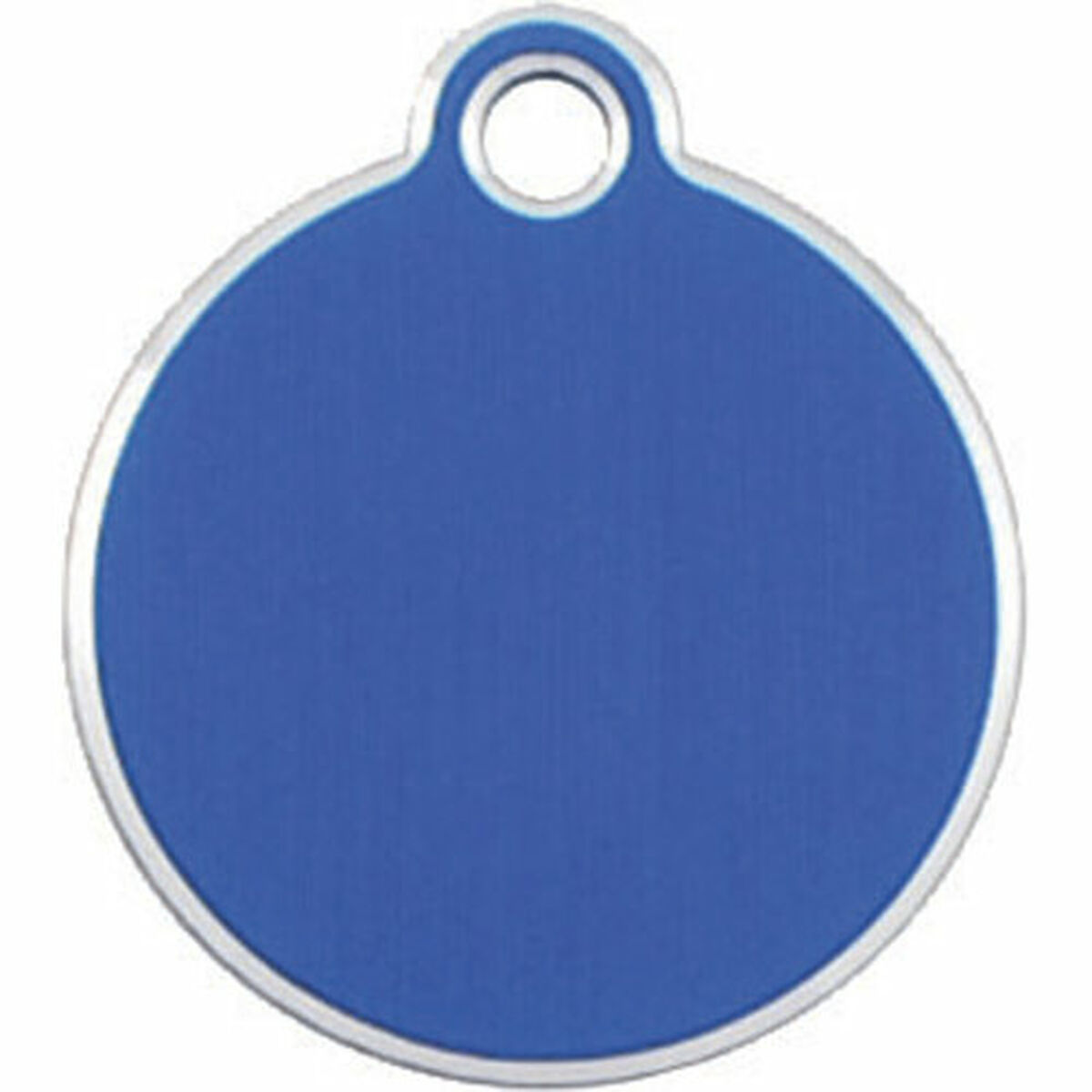 Targhetta per collana Imarc Circle Azzurro - Immagine 2