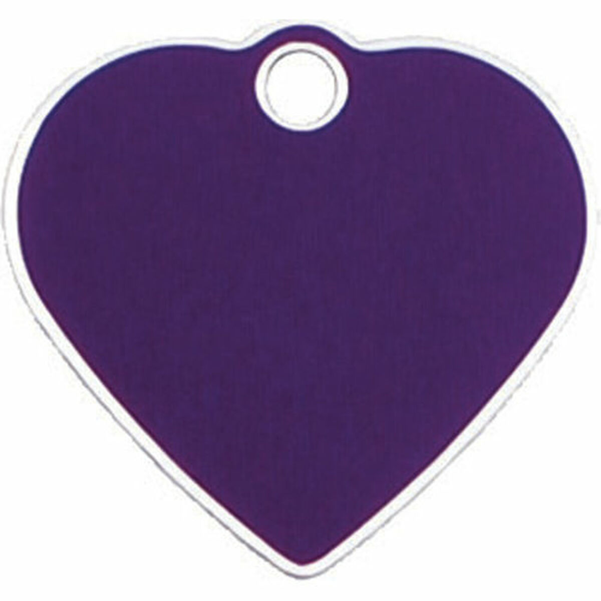 Targhetta per collana Imarc Heart Lilla - Immagine 2