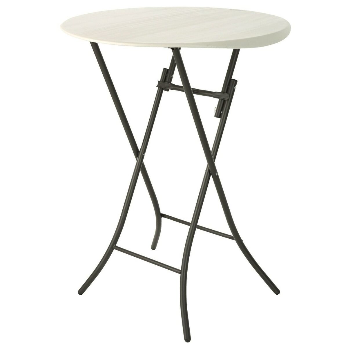 Tavolo aggiuntivo Lifetime Crema 84 x 110 x 84 cm Acciaio Plastica