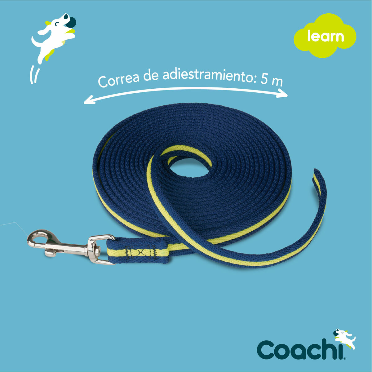 Guinzaglio per Cani Coachi Azzurro Allenamento - Immagine 4