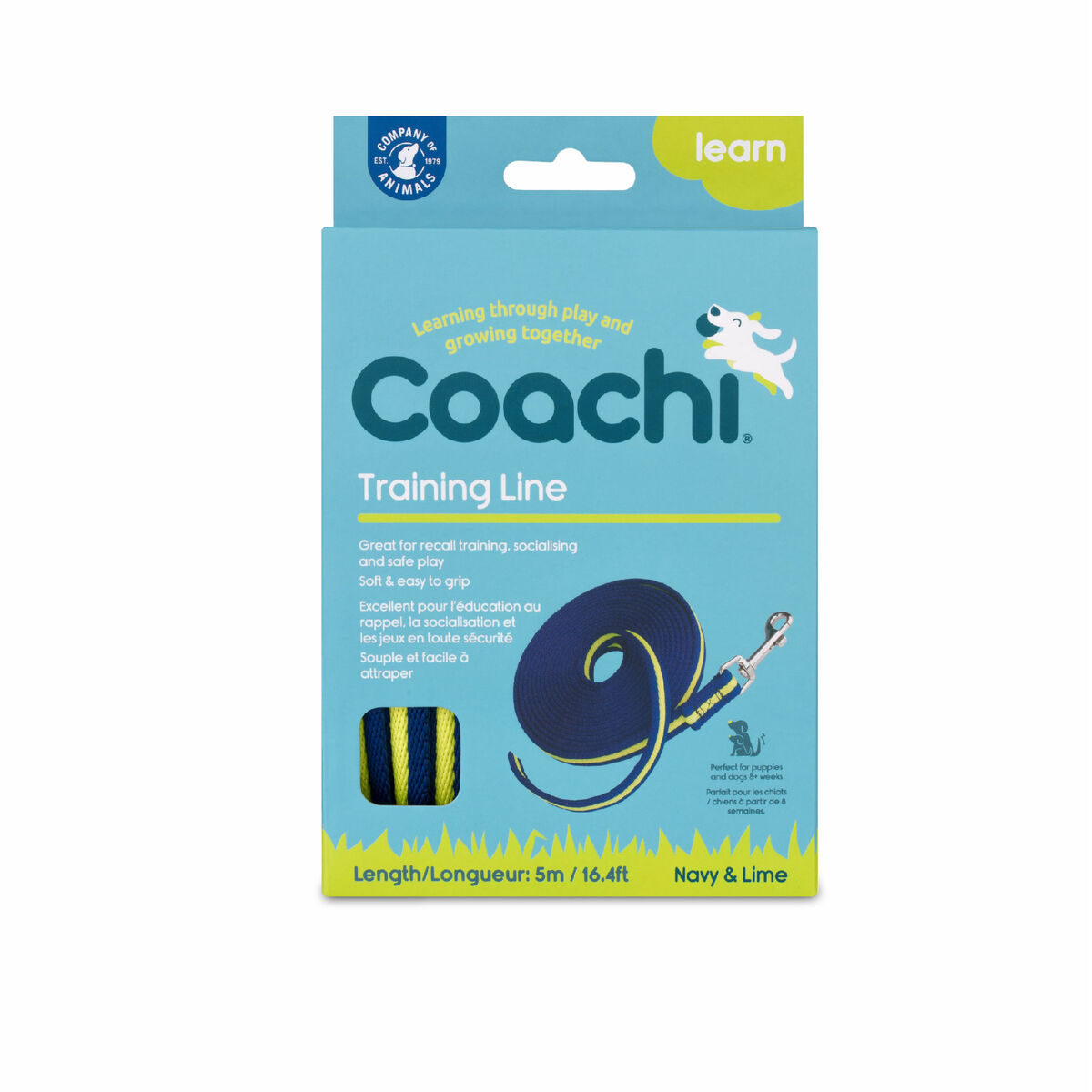 Guinzaglio per Cani Coachi Azzurro Allenamento - Immagine 7