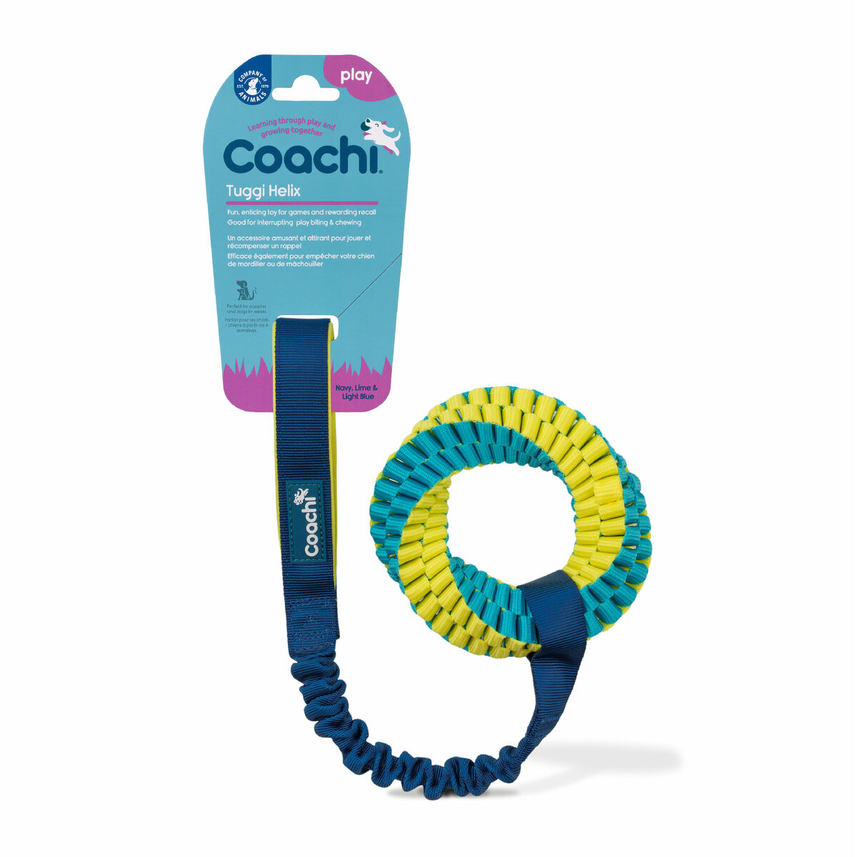 Giocattolo da allenamento Coachi TUGGI HELIX Azzurro - Immagine 3