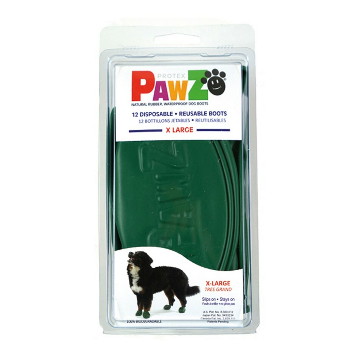Stivali Pawz Cane 12 Unità Taglia XL Verde - Immagine 6
