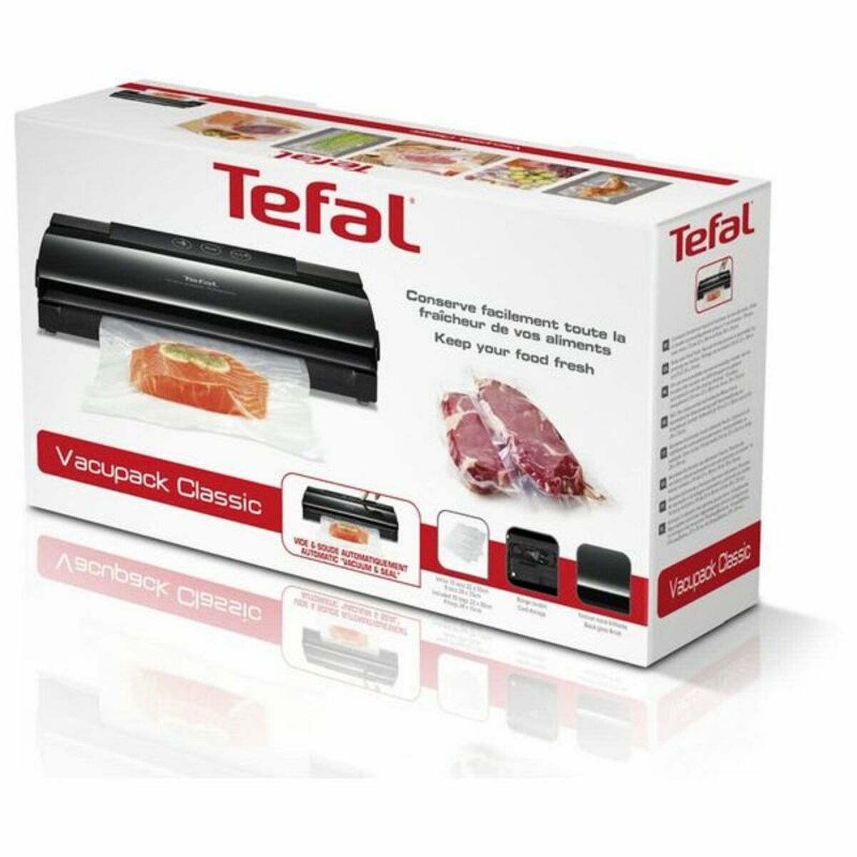 Macchina Sottovuoto e Sigilla Sacchetti Tefal Vacupack Classic VT254070 - Immagine 2