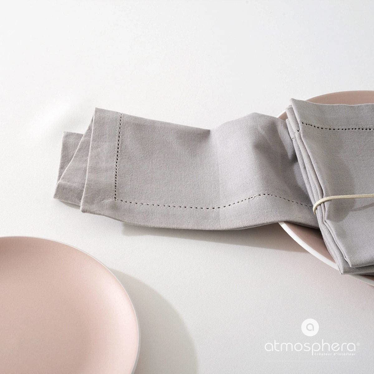 Tovaglioli Atmosphera Grigio (40 x 40 cm) - Immagine 6