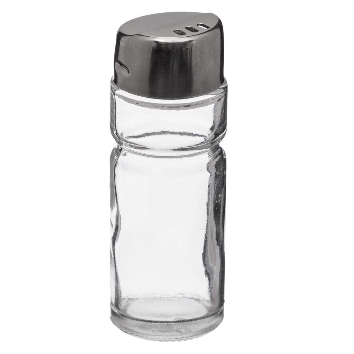 Portasale con Coperchio Secret de Gourmet Multicolore Trasparente Vetro Acciaio inossidabile - Immagine 4