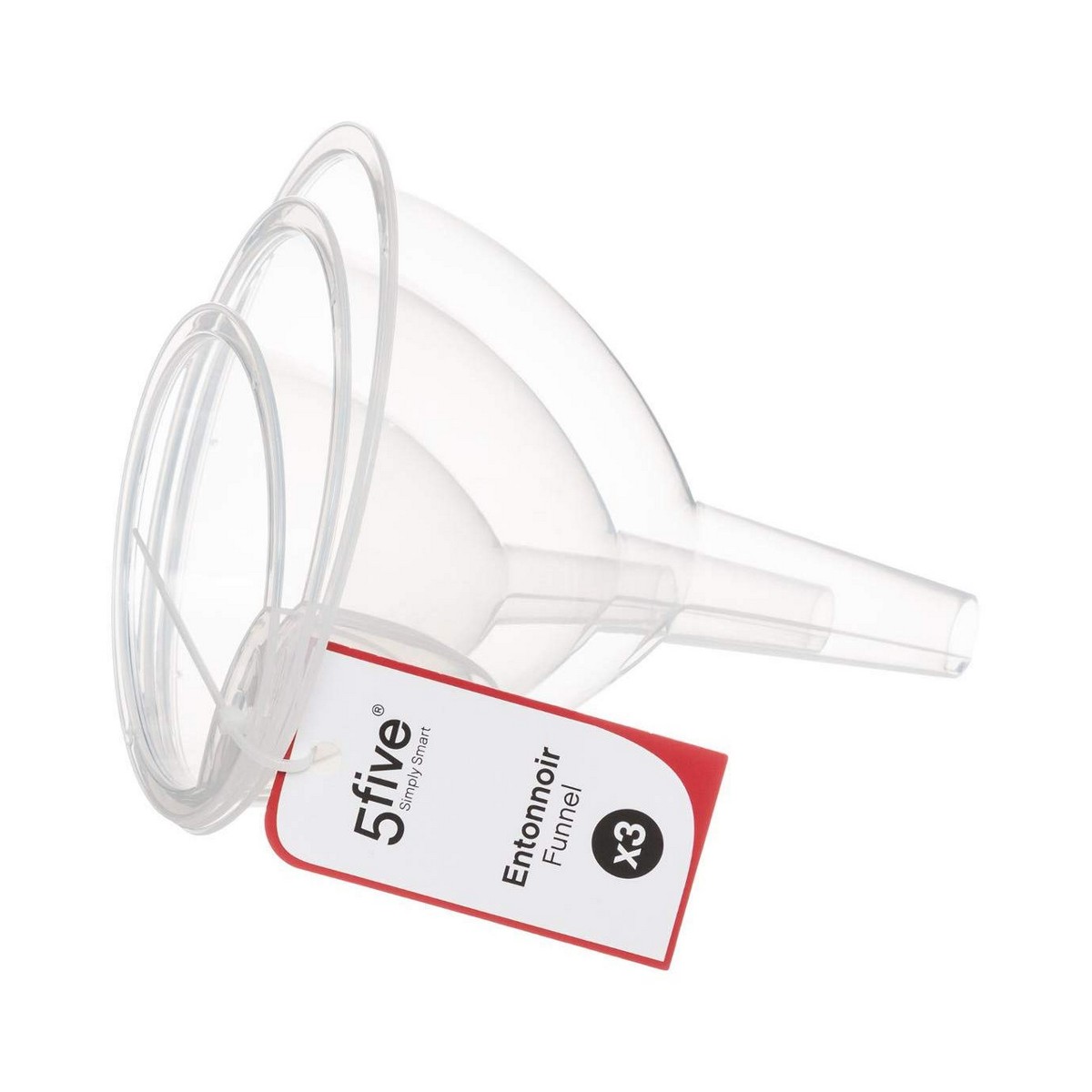 Imbuto Secret de Gourmet Trasparente Plastica (3 Pezzi) - Immagine 2