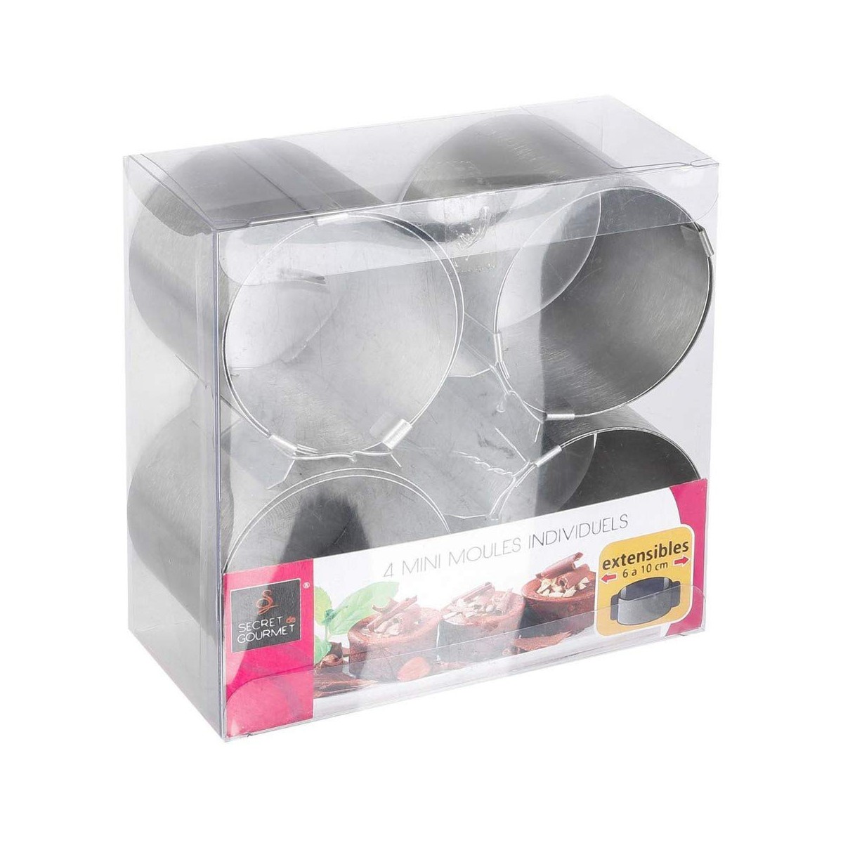 Stampo per placcatura Secret de Gourmet Argentato Acciaio inossidabile - Immagine 2
