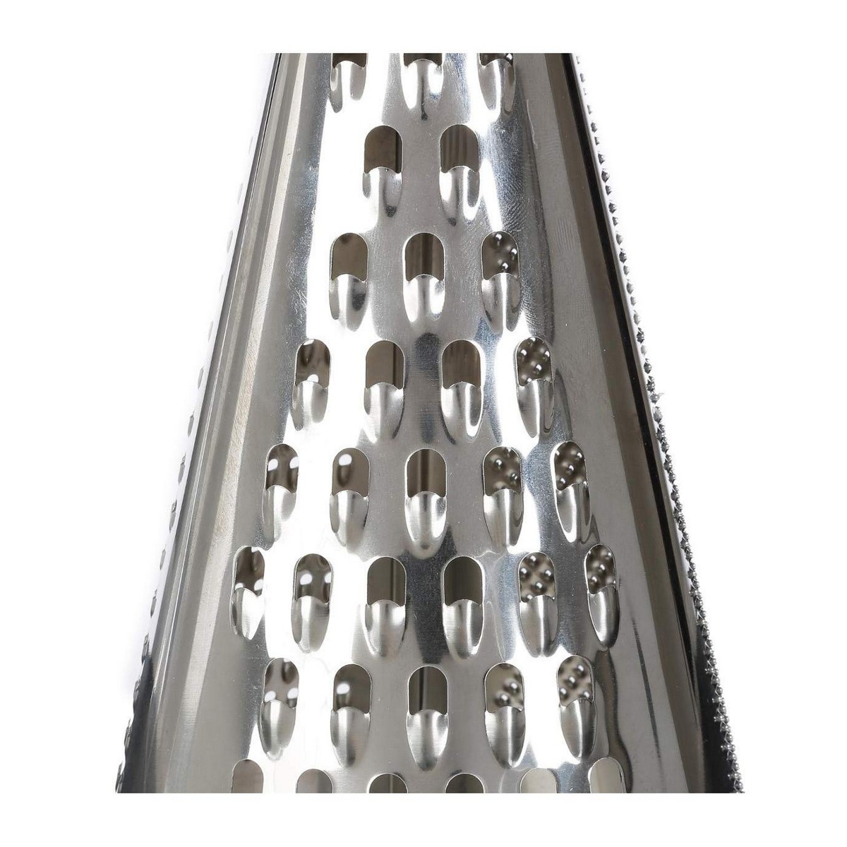Grattugia Rotondo 3 facce Acciaio inossidabile (25,2 x 11 cm) - Immagine 3