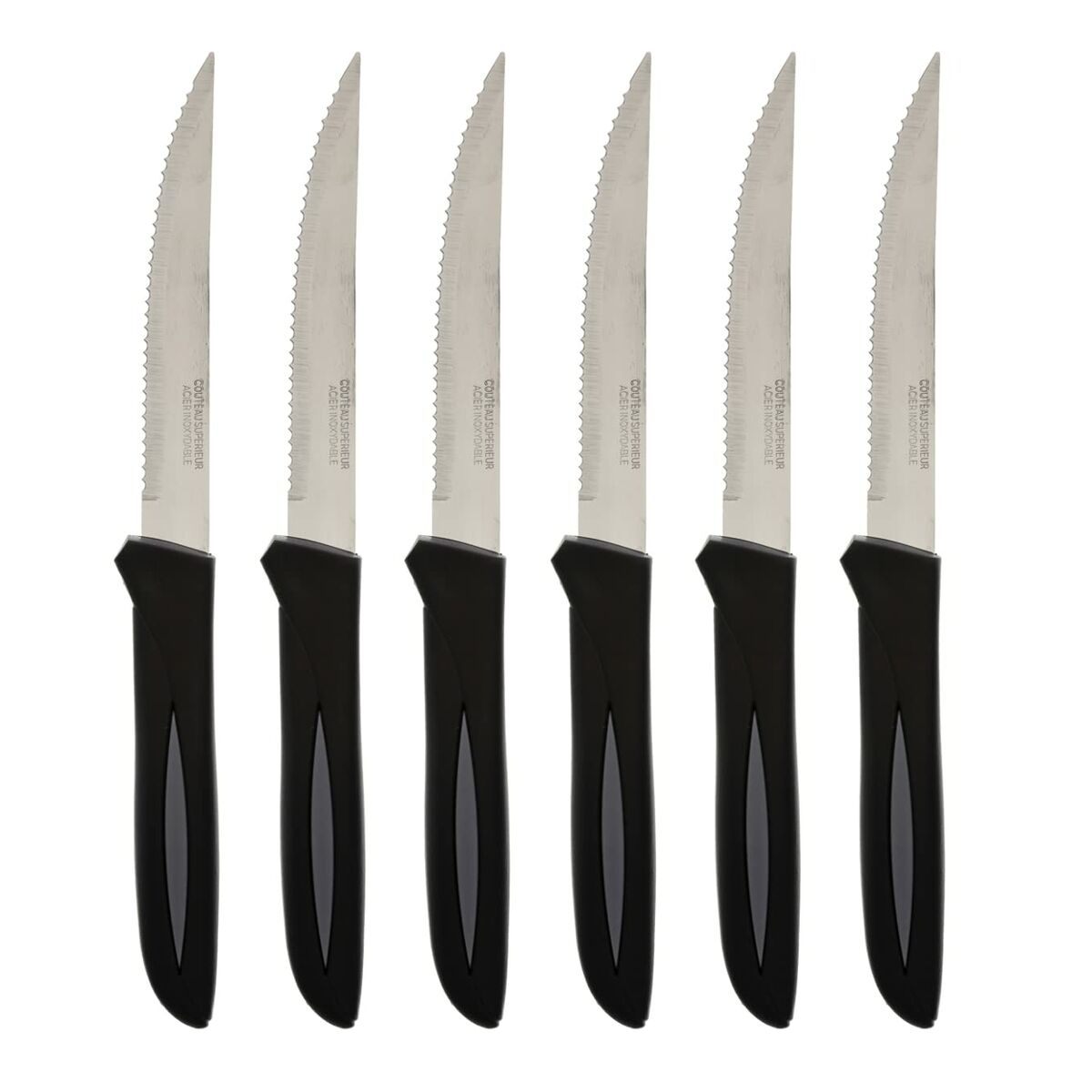 Set di Coltelli per Carne 2 Unità 21 cm 6 Pezzi - Immagine 2