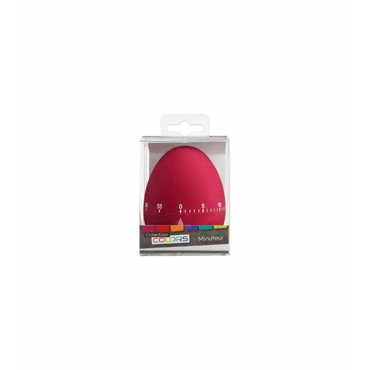 Timer da Cucina Colors Collection Gomma Ovetti 7,5 cm - Immagine 6