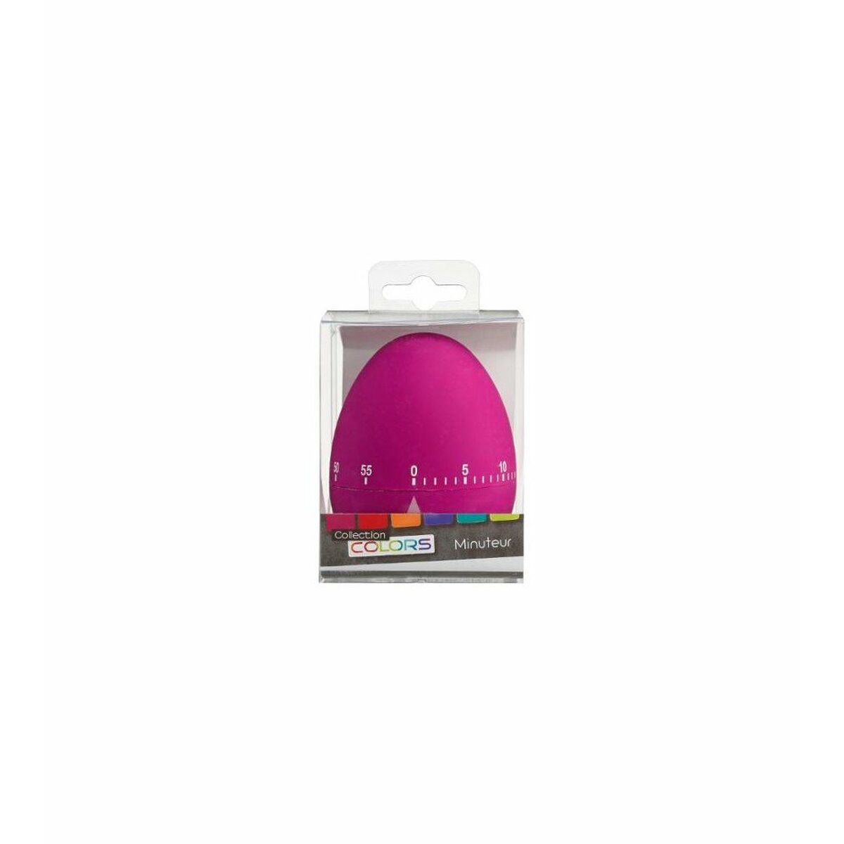 Timer da Cucina Colors Collection Gomma Ovetti 7,5 cm - Immagine 7