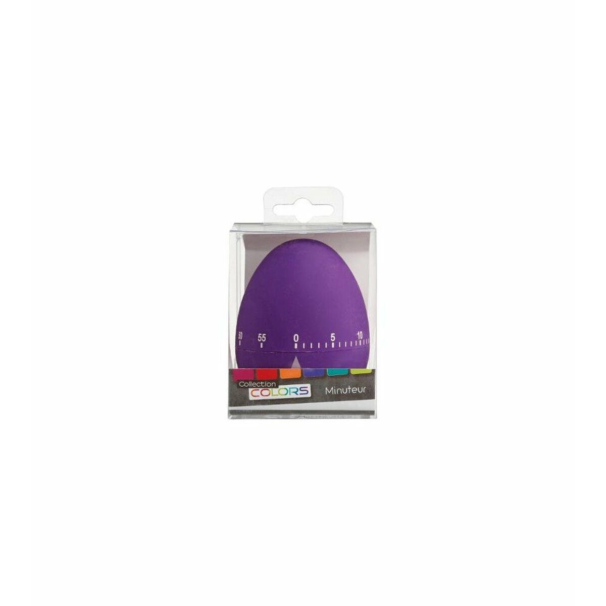 Timer da Cucina Colors Collection Gomma Ovetti 7,5 cm - Immagine 8