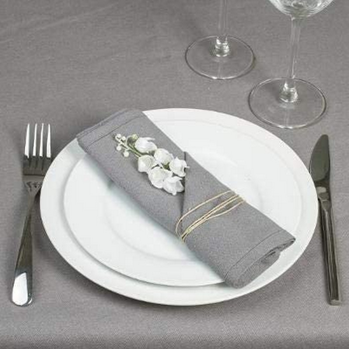 Tovaglioli Atmosphera Grigio ( 40 x 40 cm) - Immagine 4
