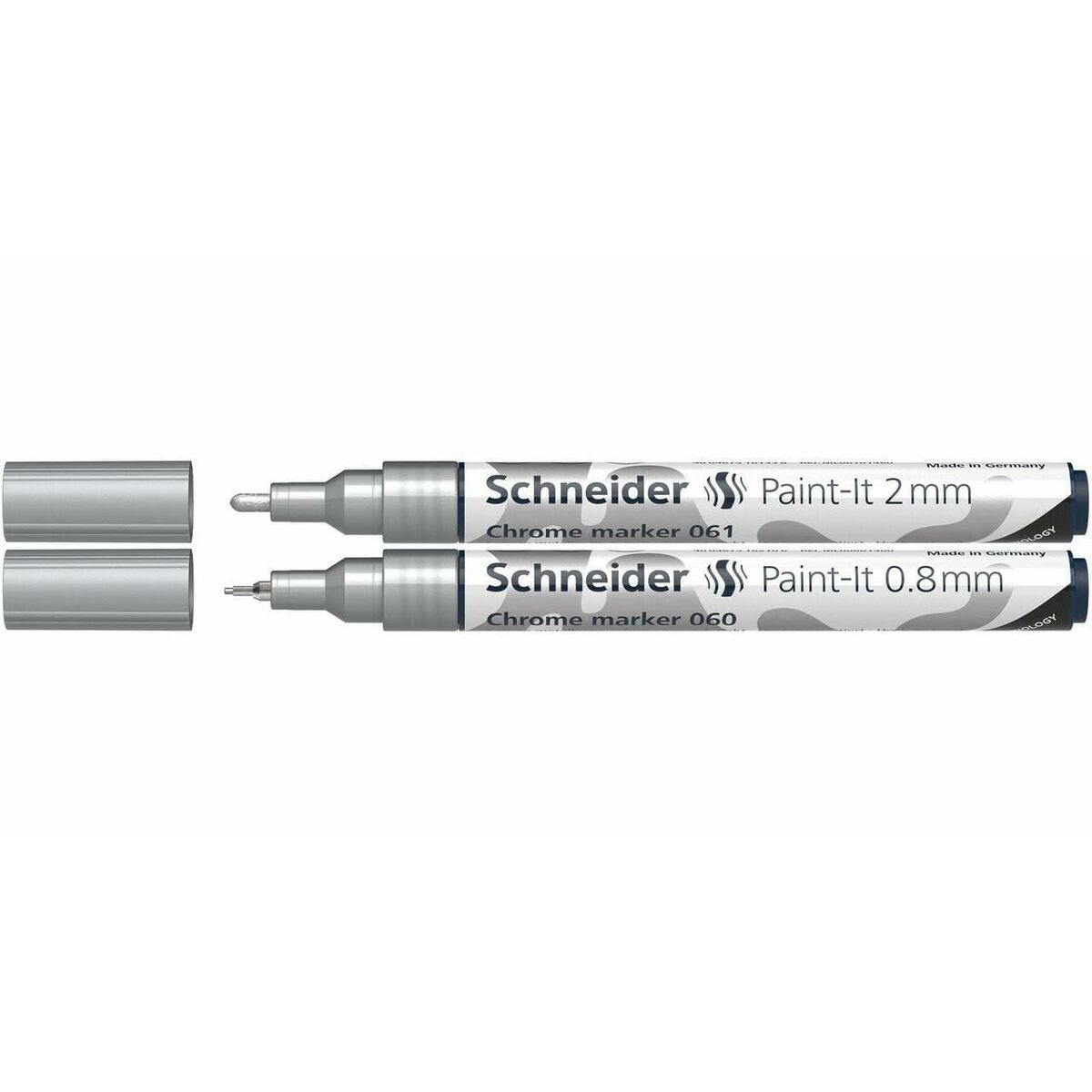 Set di Pennarelli Schneider PAINT-IT 2 CHROME in metallo (2 Unità)