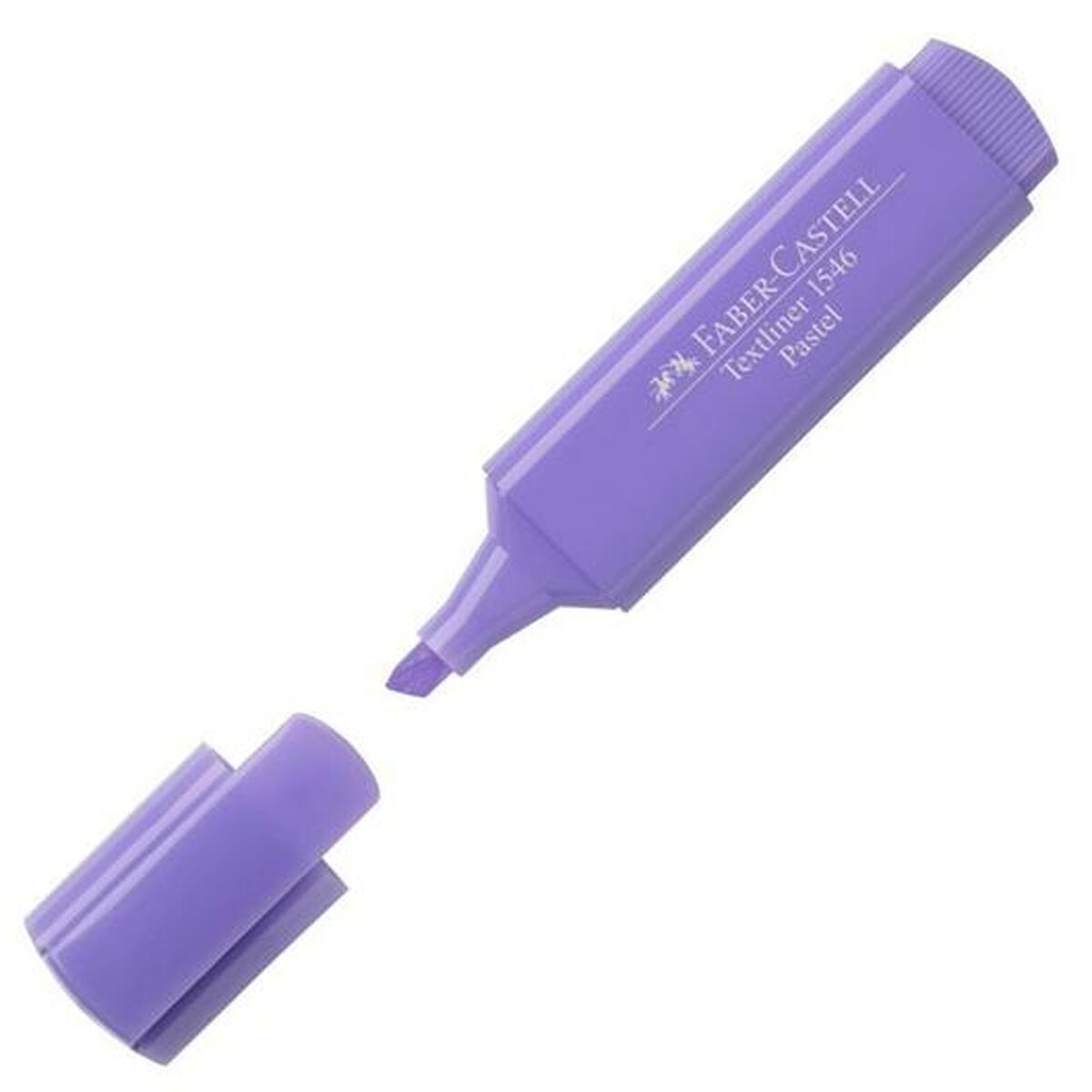 Pennarello Faber-Castell Textliner 1546 Pastel Lilla (10 Unità) - Immagine 2