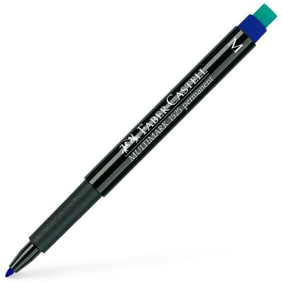 Marcatore permanente Faber-Castell Multimark 1523 M Azzurro (10 Unità) - Immagine 2