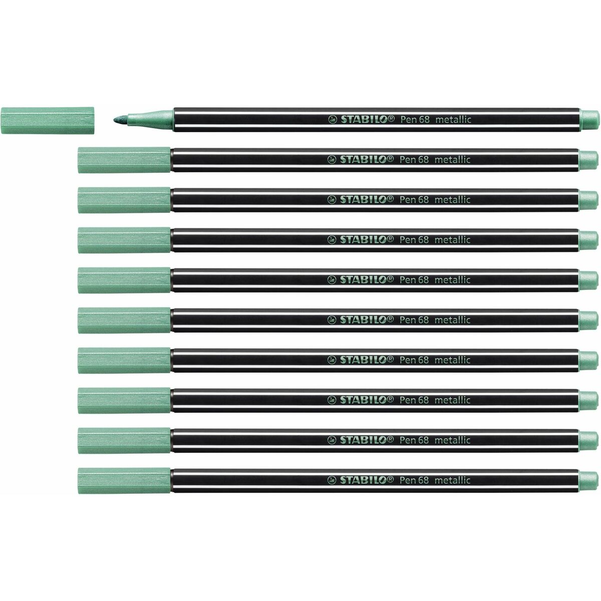 Pennarelli Stabilo Pen 68 metallic (10 Pezzi)