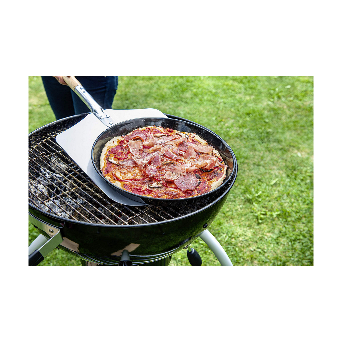 Pala per pizza Fackelmann 30,6 x 90 x 3 cm Metallo Pizza - Immagine 2