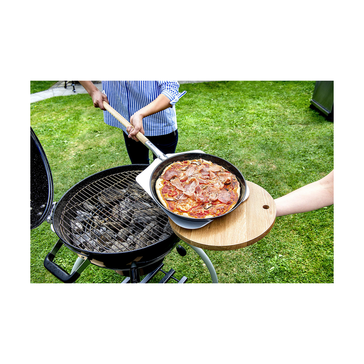 Pala per pizza Fackelmann 30,6 x 90 x 3 cm Metallo Pizza - Immagine 3