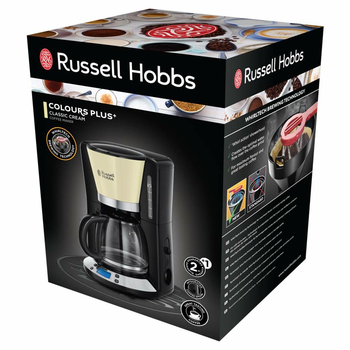 Caffettiera Americana Russell Hobbs 24033-56 1100 W 15 Tazze Crema - Immagine 2