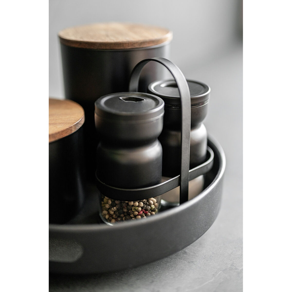 Vassoio Wenko Susie 55098100 Nero Rotondo - Immagine 8
