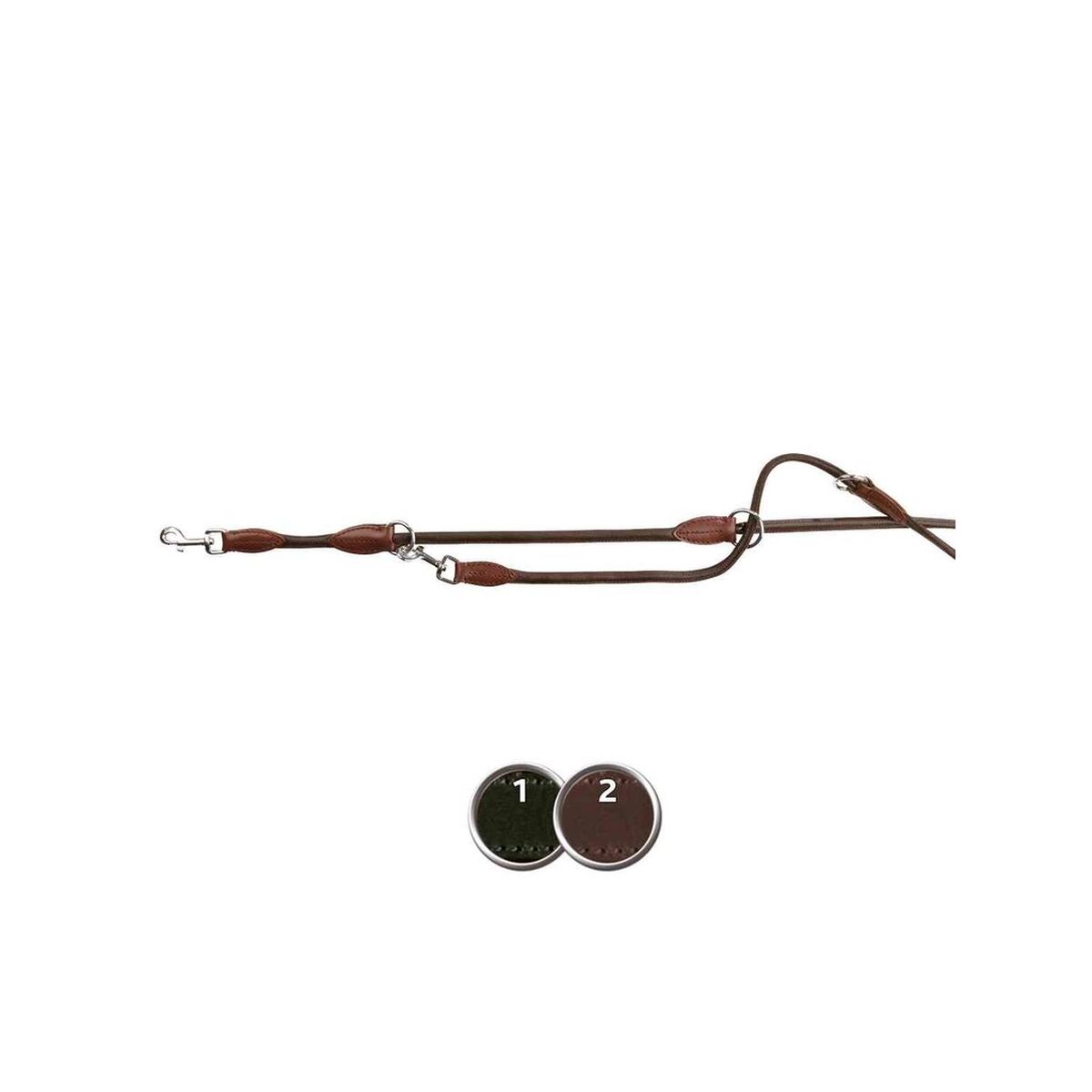 Guinzaglio regolabile per cane Trixie Nero 2 m S/M - Immagine 3