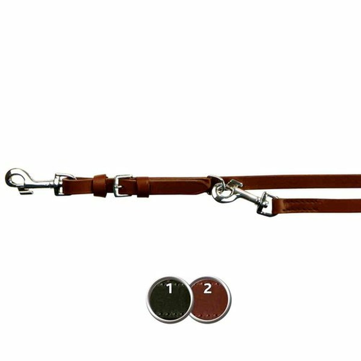 Guinzaglio regolabile per cane Trixie Nero 2 m S/M - Immagine 4