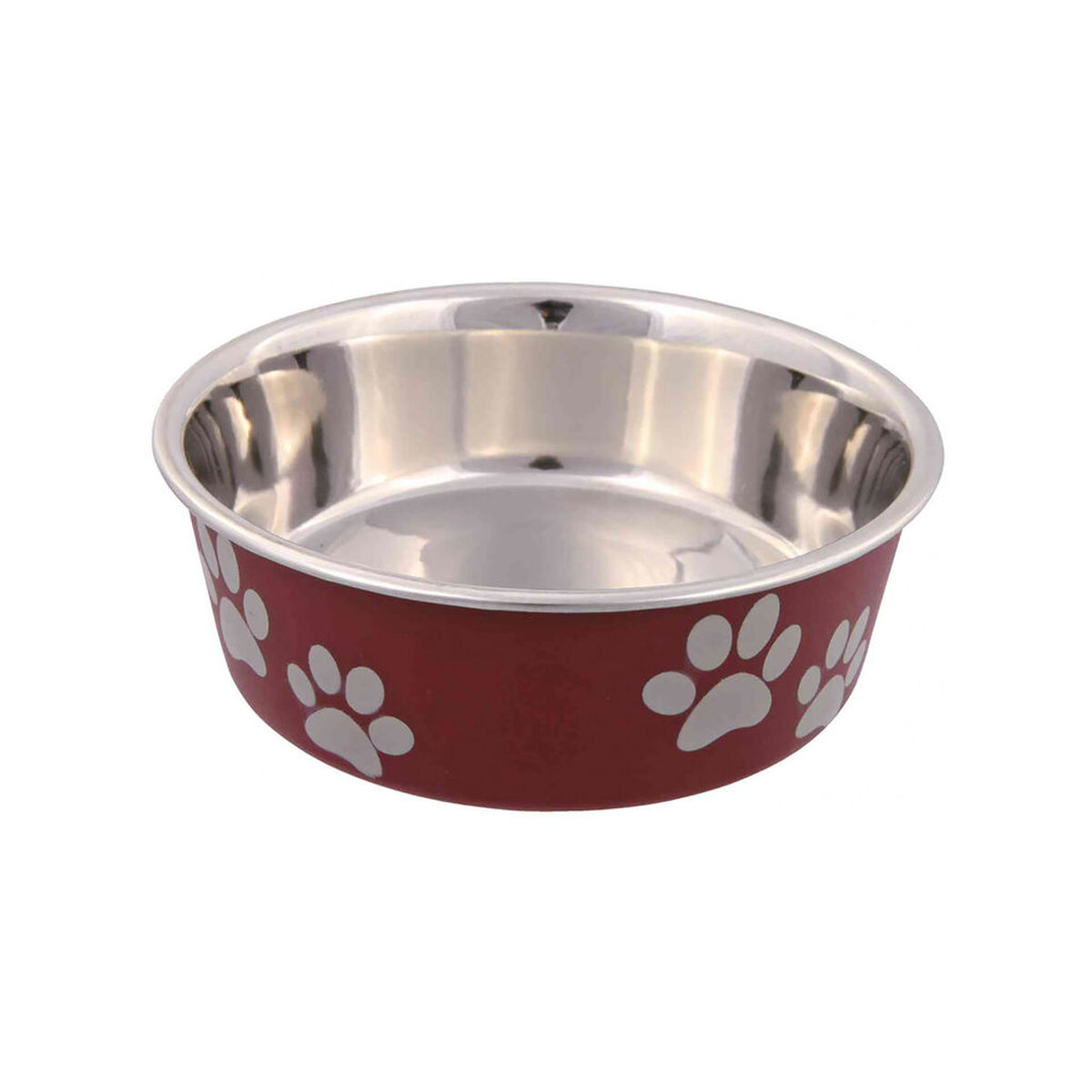 Ciotola per animali domestici Trixie Acciaio inossidabile 2,2 L Rosso
