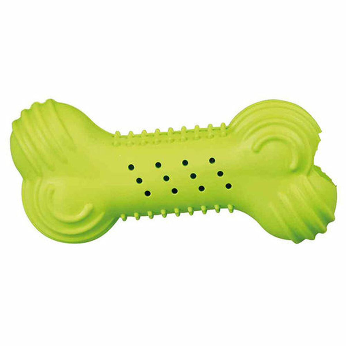 Giocattolo da mordere per cani Trixie 11 cm Multicolore Osso - Immagine 4