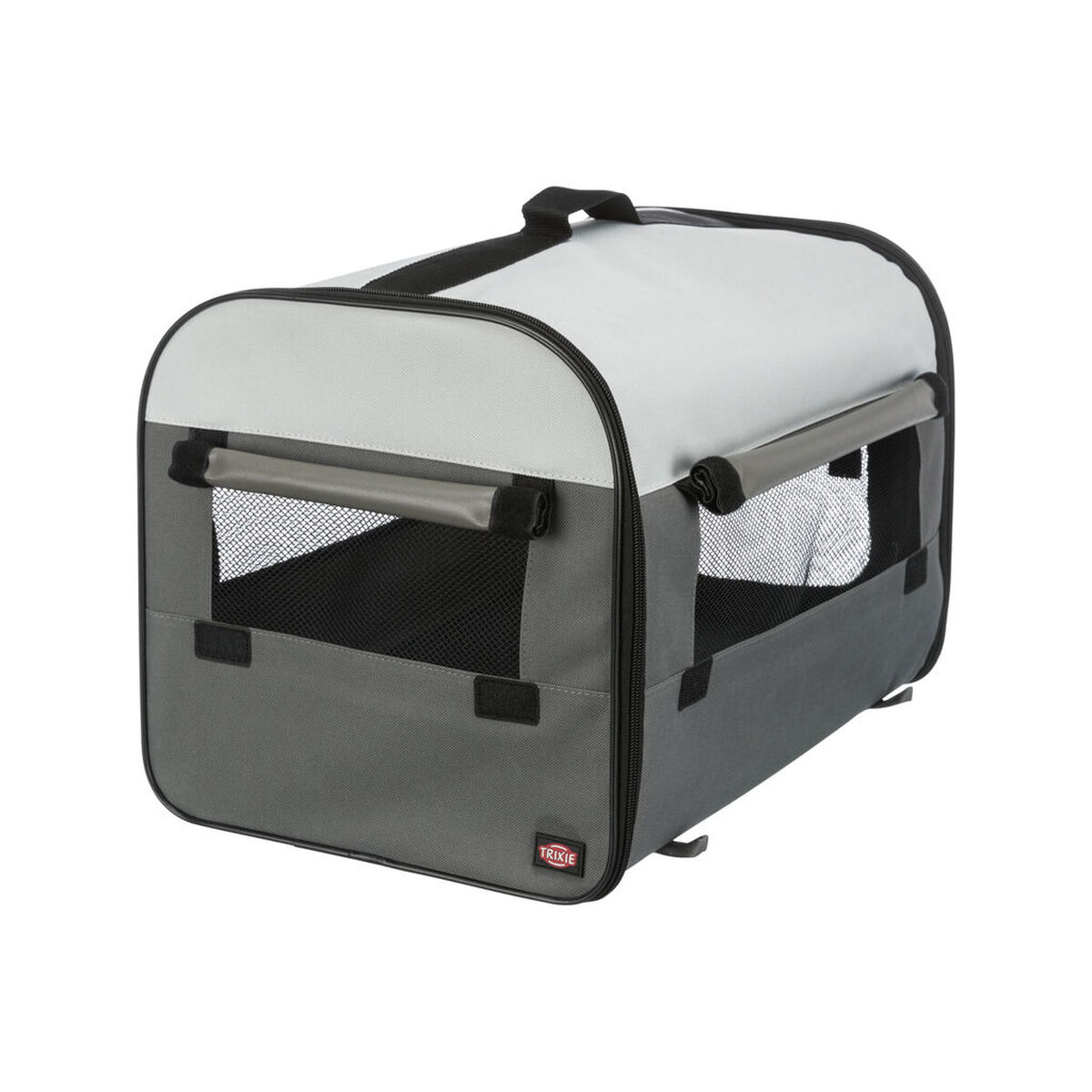 Stallo Trixie Grigio Poliestere 32 × 32 × 47 cm - Immagine 1