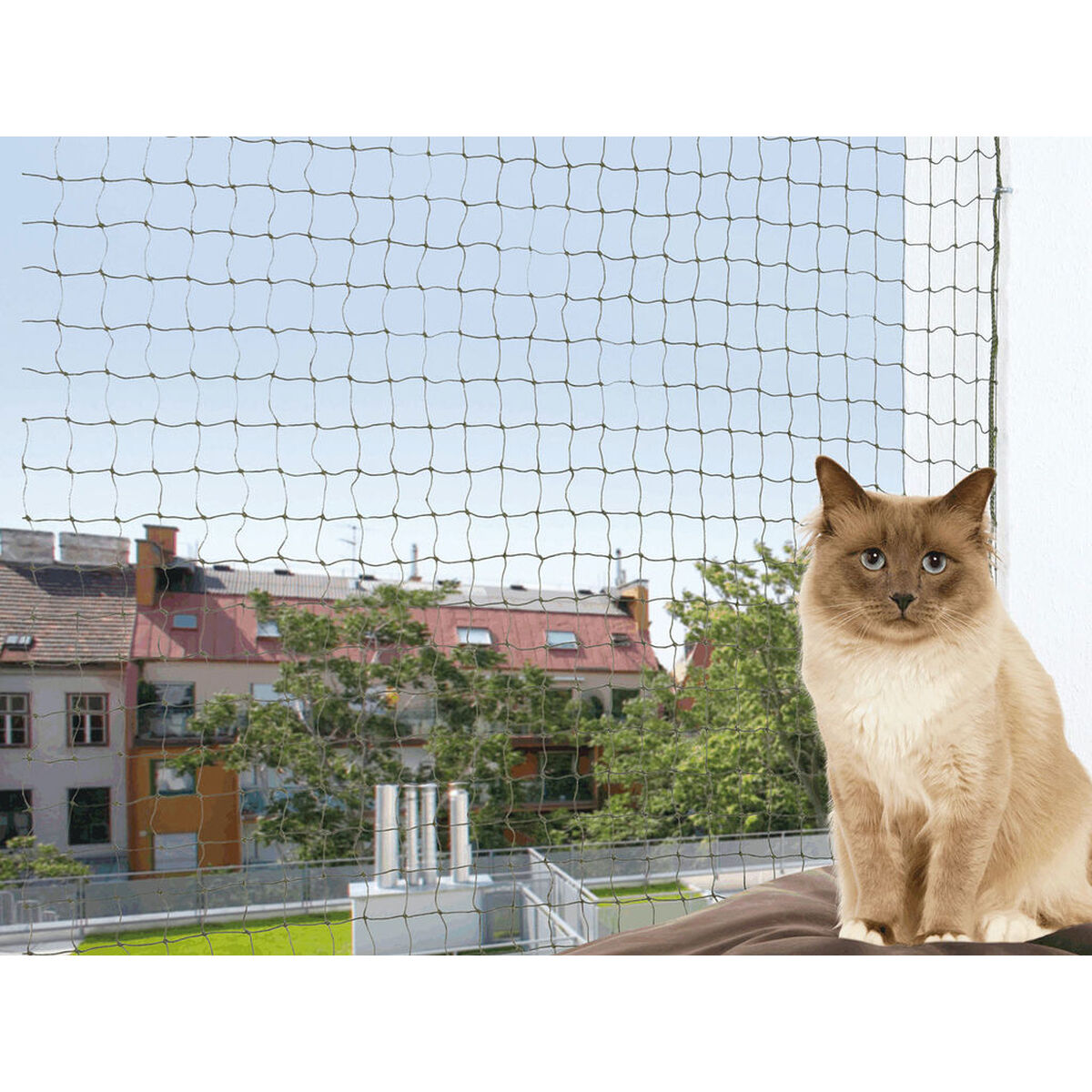 Rete di sicurezza Trixie Verde Oliva 2 x 1,5 m