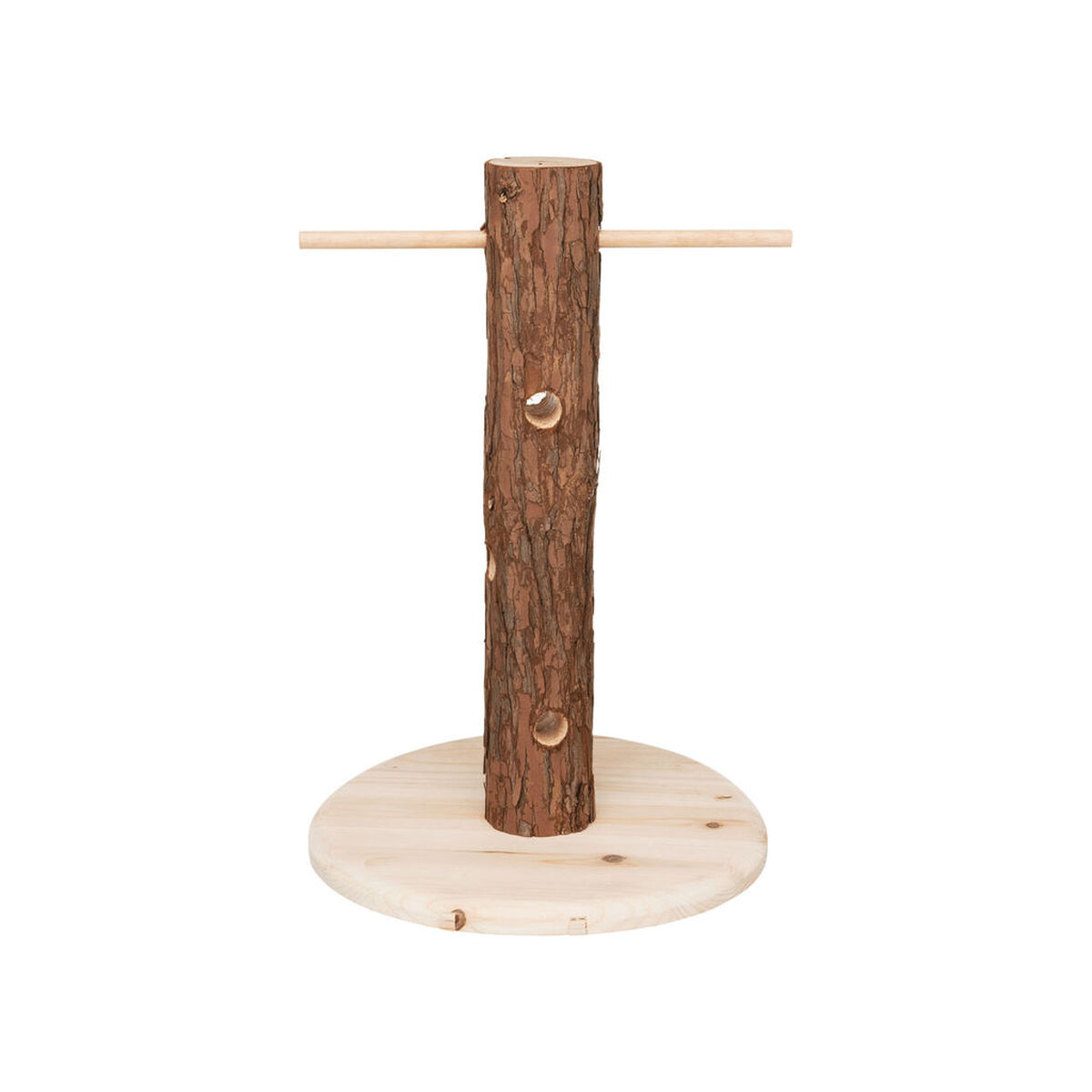 Mangiatoia Trixie Legno Ø 25 × 36 CM Marrone