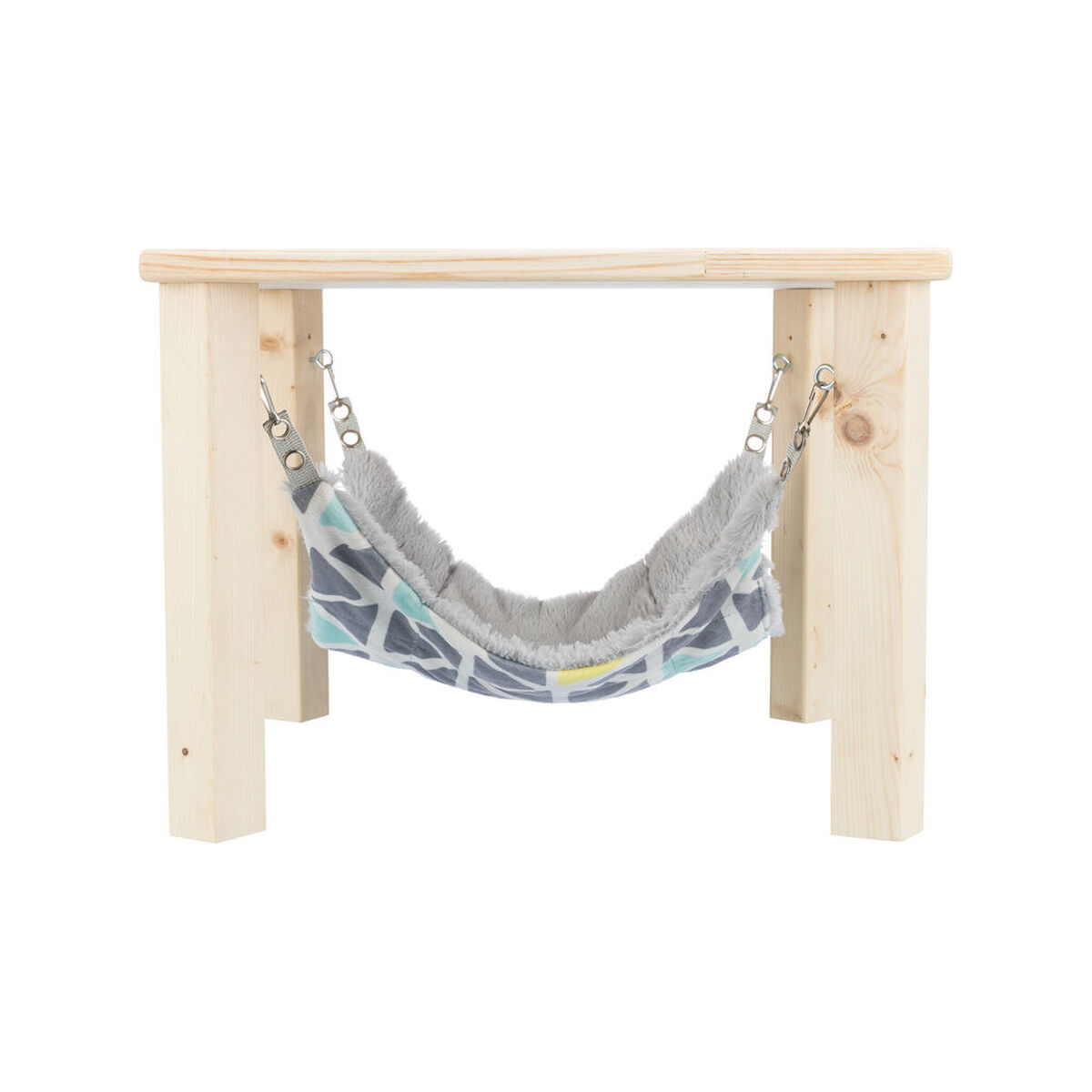 Amaca Trixie Grigio Pesca 37 × 29 × 37 cm Legno