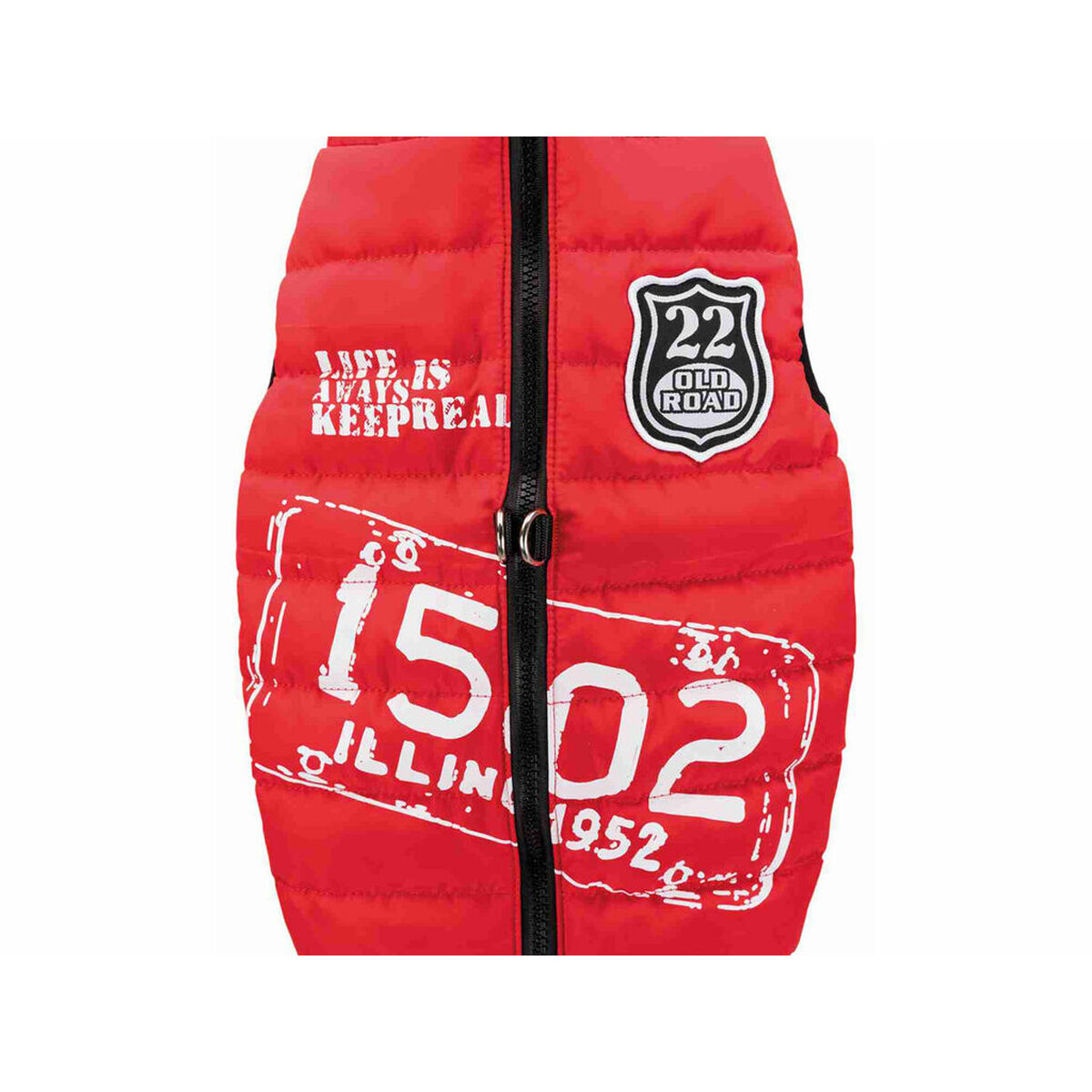 Cappotto per cane Trixie Saint-Malo Rosso XS - Immagine 3