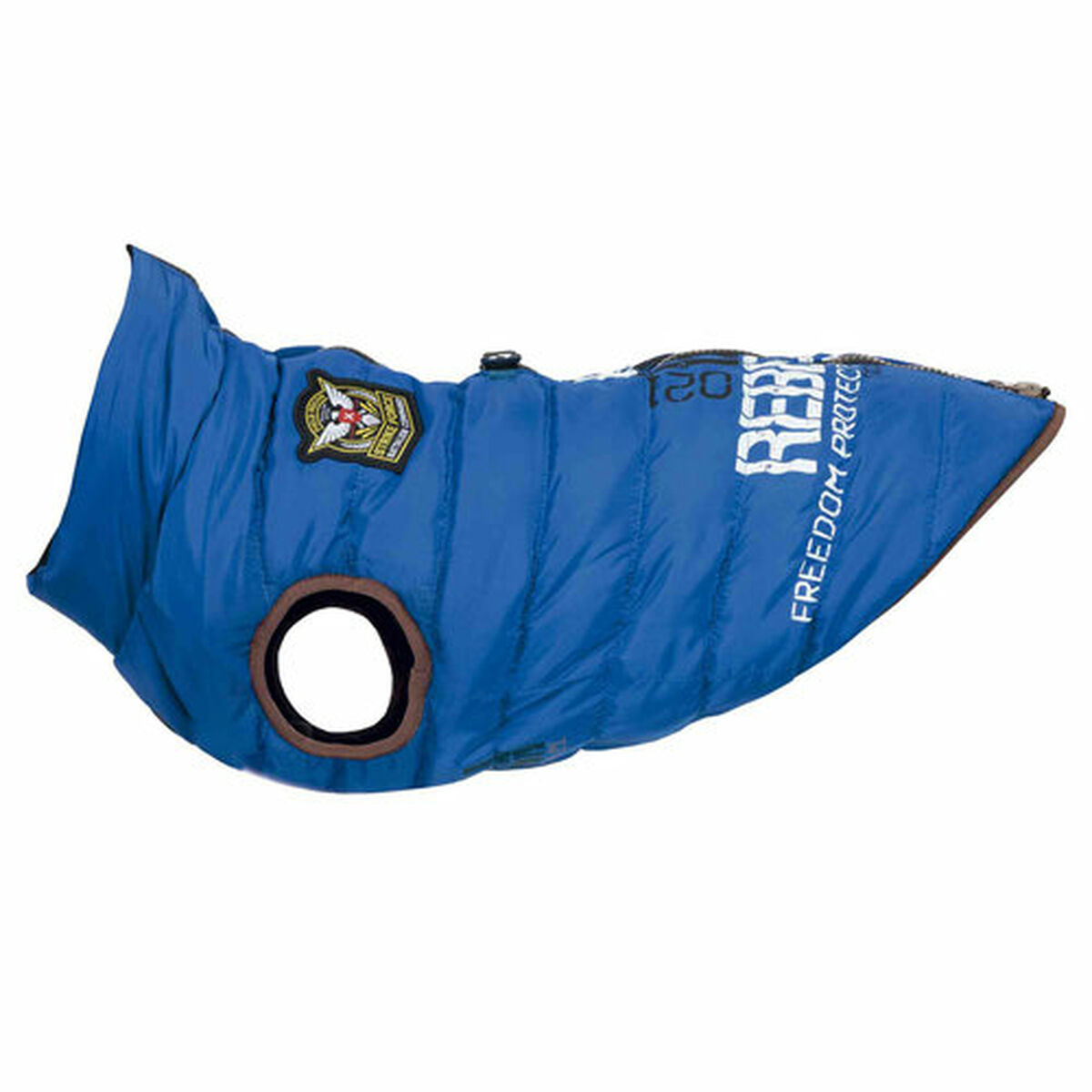 Cappotto per cane Trixie Saint-Malo Azzurro S - Immagine 2