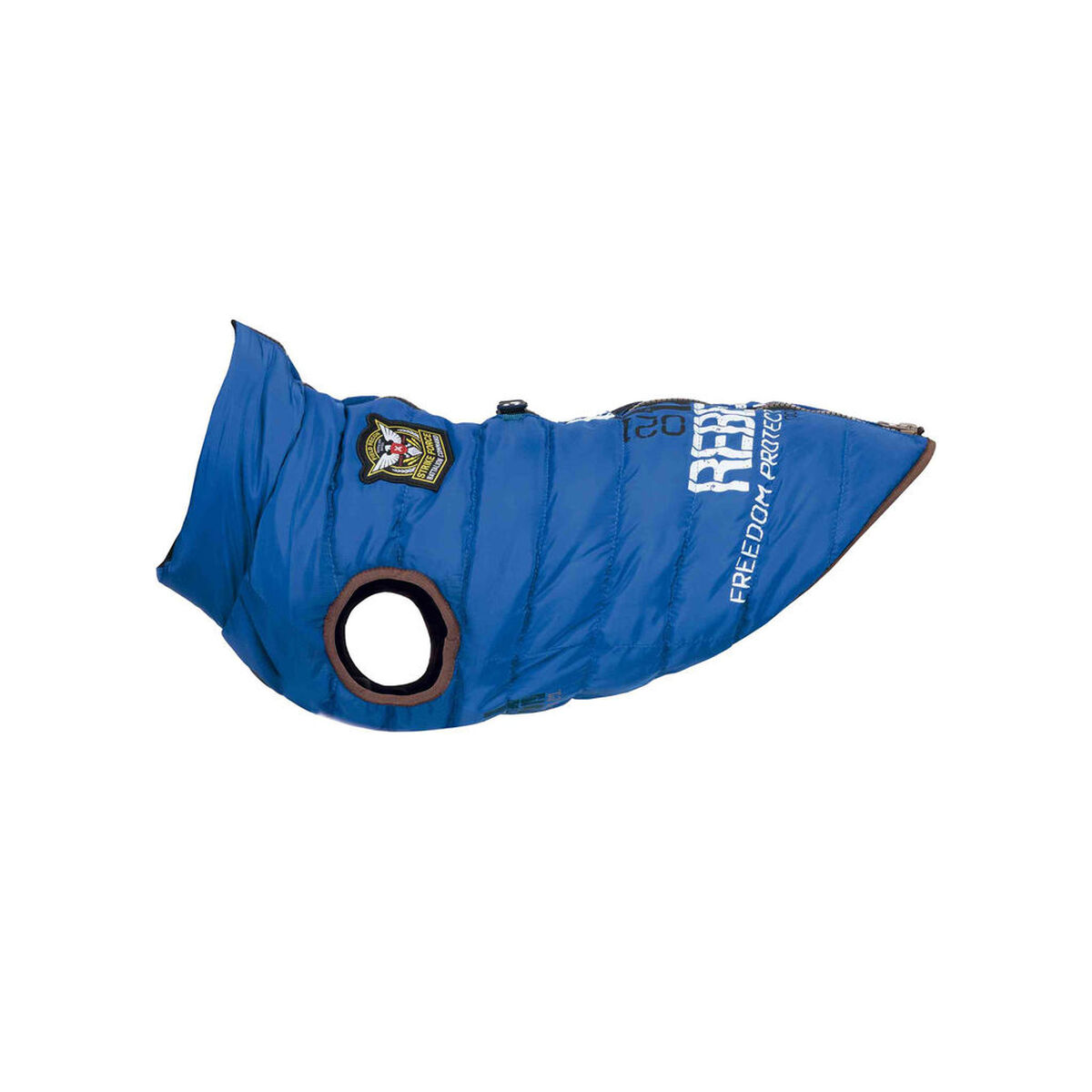 Cappotto per cane Trixie Saint-Malo Azzurro S - Immagine 1