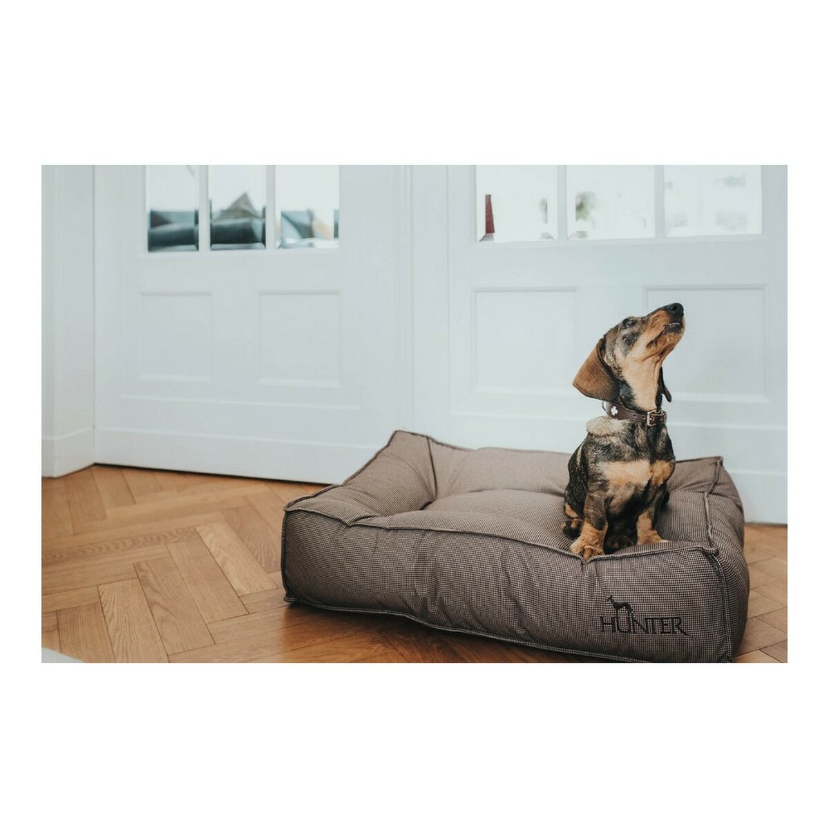 Cuccia per Cani Hunter Lancaster Marrone 80 x 60 cm 80x60 cm - Immagine 3