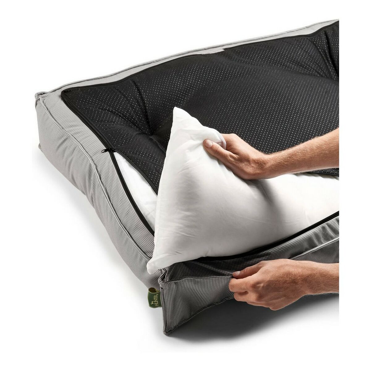 Cuccia per Cani Hunter Lancaster Marrone 80 x 60 cm 80x60 cm - Immagine 5
