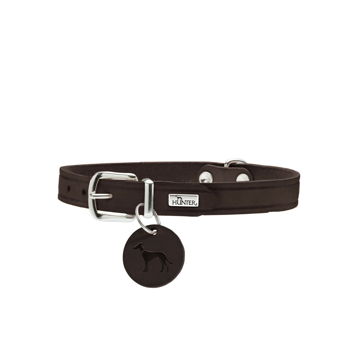 Collare per Cani Hunter Aalborg Cioccolato XS/S 28-33 cm - Immagine 2