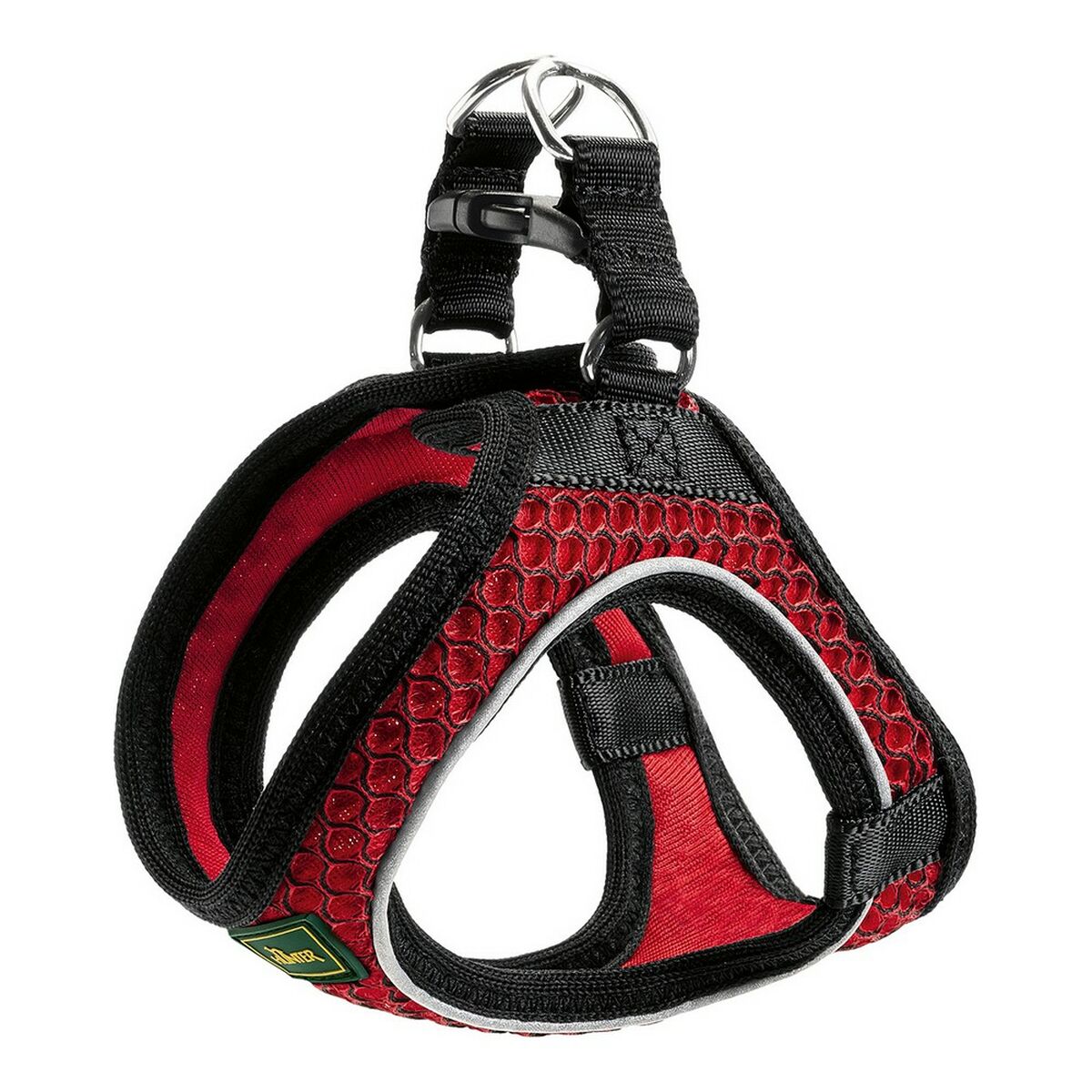 Imbracatura per Cani Hunter Hilo-Comfort Rosso (30-35 cm)